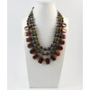 Necklace &quot;Magic of the Forest&quot; Jasper