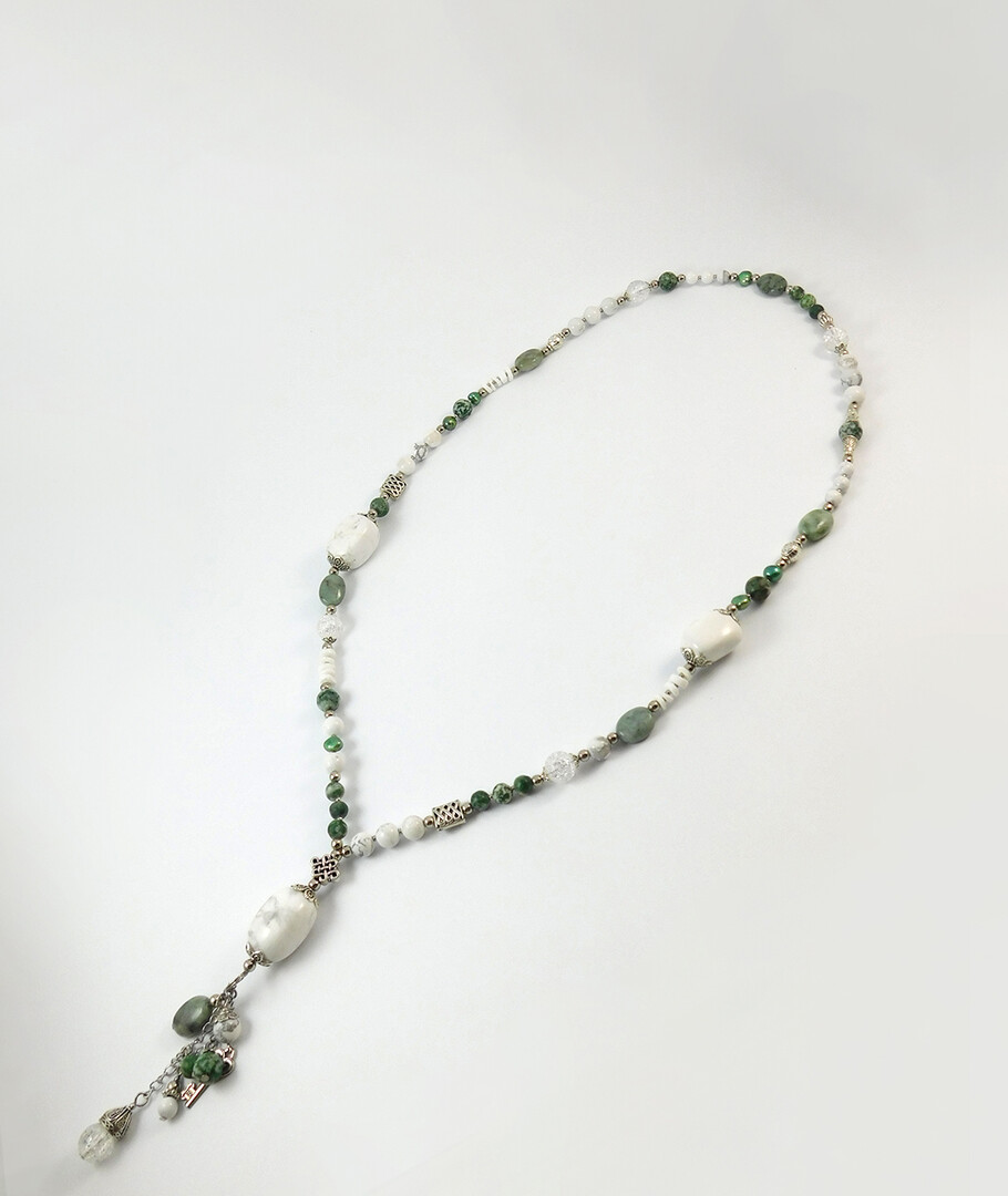 Necklace "Magic of the Forest" Jasper