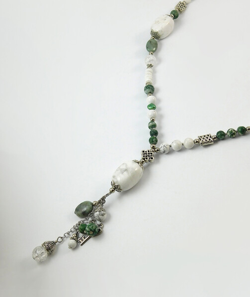 Necklace "Magic of the Forest" Jasper