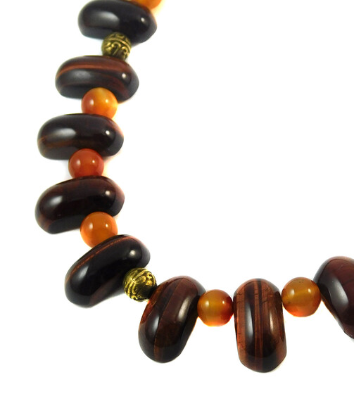 Necklace "Magic of the Forest" Jasper