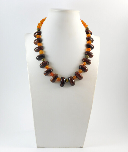 Necklace "Magic of the Forest" Jasper