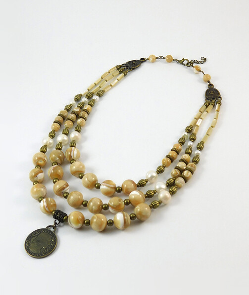 Necklace "Magic of the Forest" Jasper