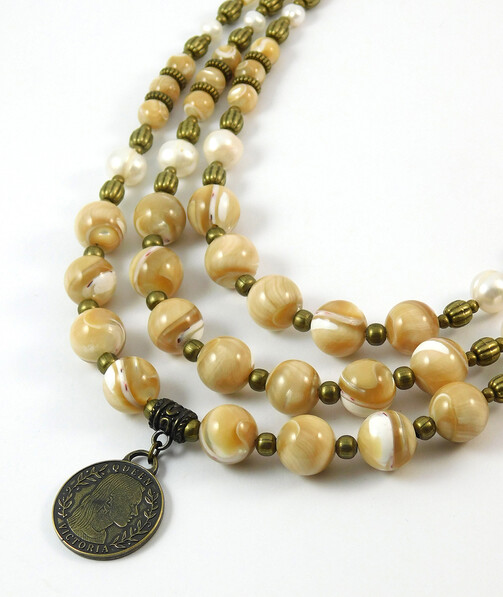 Necklace "Magic of the Forest" Jasper