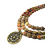 Necklace &quot;Magic of the Forest&quot; Jasper