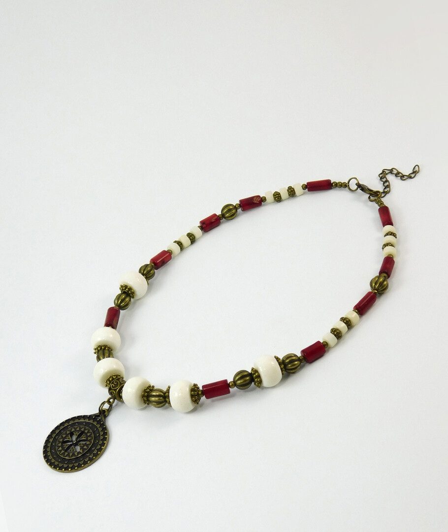 Necklace "Magic of the Forest" Jasper