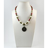 Necklace &quot;Magic of the Forest&quot; Jasper