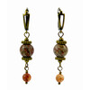 Earrings &quot;Magic of the forest&quot; Jasper