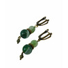 Earrings &quot;Magic of the forest&quot; Jasper