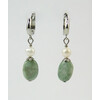 Earrings &quot;Magic of the forest&quot; Jasper