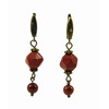 Earrings &quot;Magic of the forest&quot; Jasper