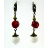 Earrings &quot;Magic of the forest&quot; Jasper