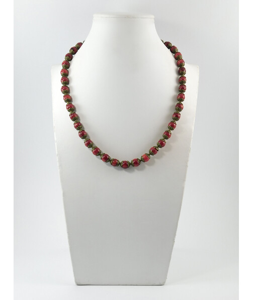 Necklace "Magic of the Forest" Jasper