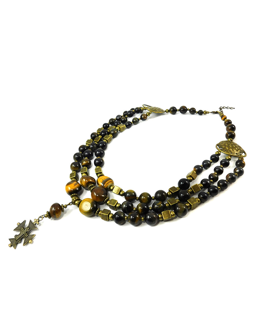 Necklace "Magic of the Forest" Jasper