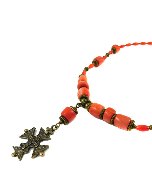 Necklace "Magic of the Forest" Jasper