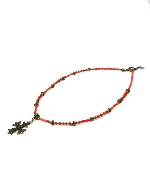 Necklace "Magic of the Forest" Jasper