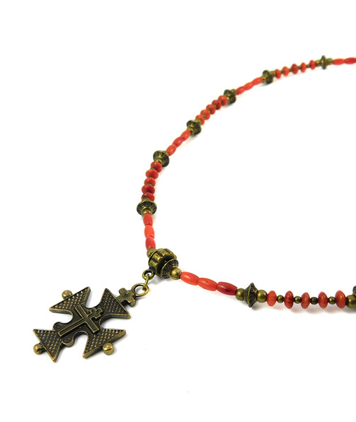 Necklace "Magic of the Forest" Jasper