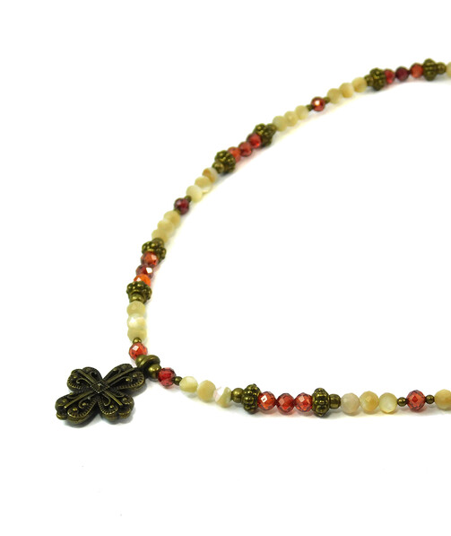 Necklace "Magic of the Forest" Jasper