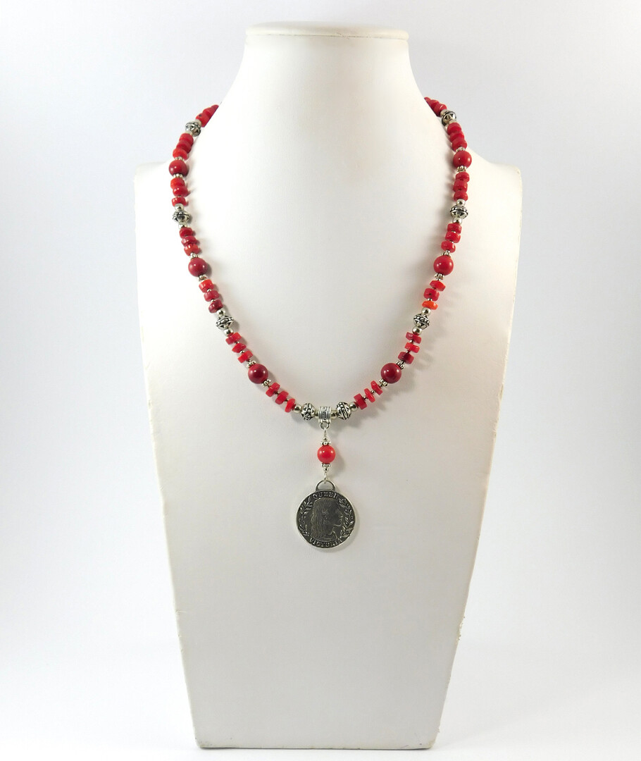 Necklace "Magic of the Forest" Jasper