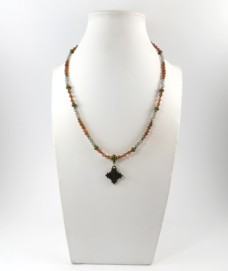 Necklace "Magic of the Forest" Jasper