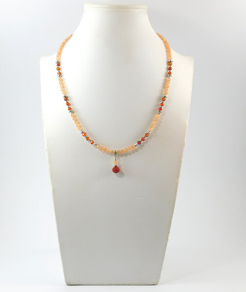 Necklace "Magic of the Forest" Jasper