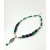 Necklace &quot;Magic of the Forest&quot; Jasper