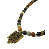 Necklace &quot;Magic of the Forest&quot; Jasper