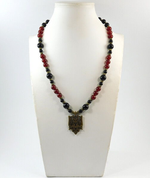 Necklace "Magic of the Forest" Jasper