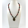 Necklace &quot;Magic of the Forest&quot; Jasper