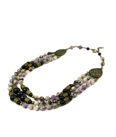 Necklace "Magic of the Forest" Jasper