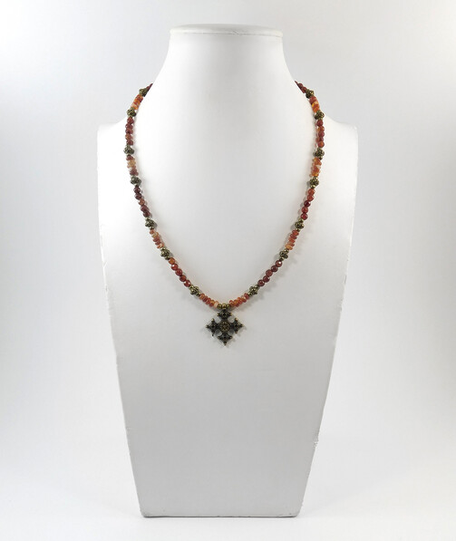 Necklace "Magic of the Forest" Jasper