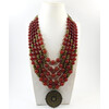 Necklace &quot;Magic of the Forest&quot; Jasper