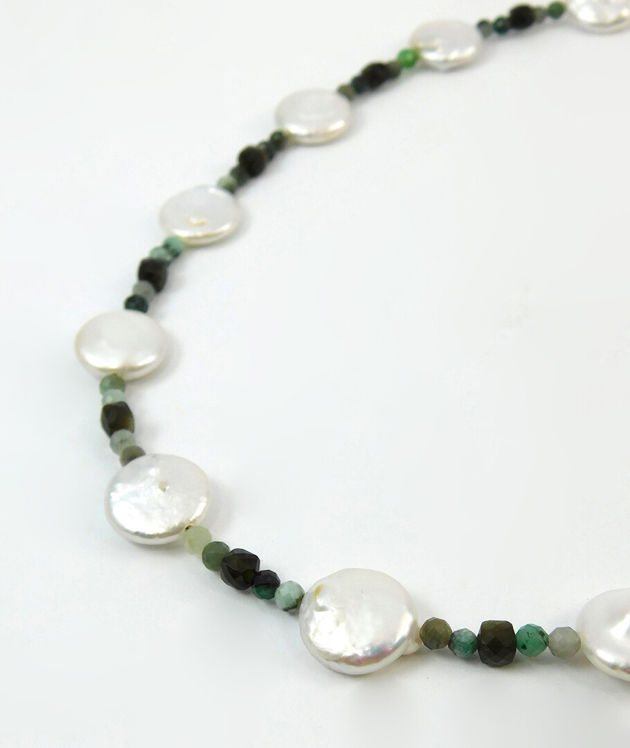 Necklace "Magic of the Forest" Jasper