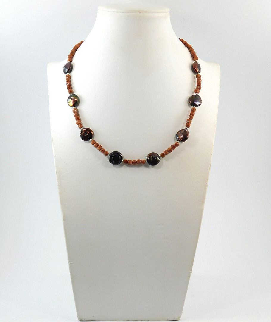 Necklace "Magic of the Forest" Jasper