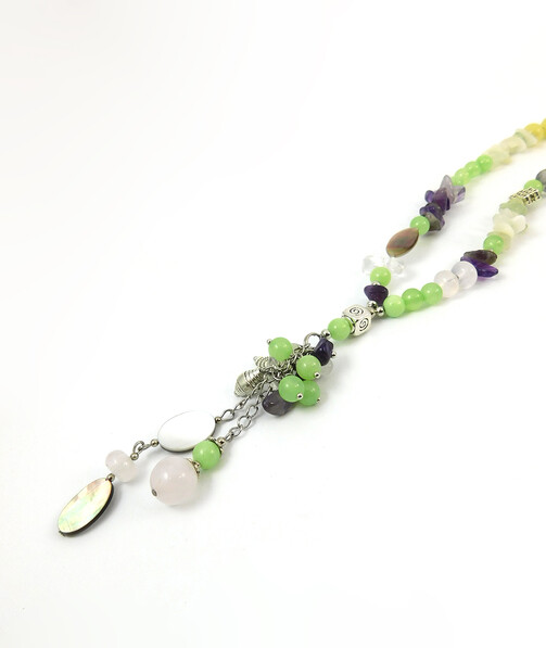 Necklace "Magic of the Forest" Jasper