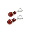 Earrings &quot;Magic of the forest&quot; Jasper