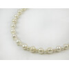 Exclusive pearl necklace, silver