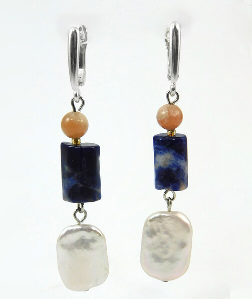 Earrings "Magic of the forest" Jasper