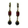 Earrings &quot;Magic of the forest&quot; Jasper