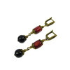 Earrings &quot;Magic of the forest&quot; Jasper