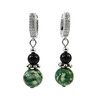 Earrings &quot;Magic of the forest&quot; Jasper