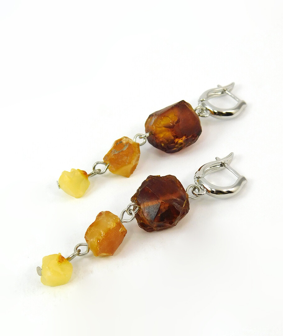 Earrings "Magic of the forest" Jasper