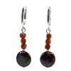 Earrings &quot;Magic of the forest&quot; Jasper