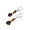 Earrings &quot;Magic of the forest&quot; Jasper