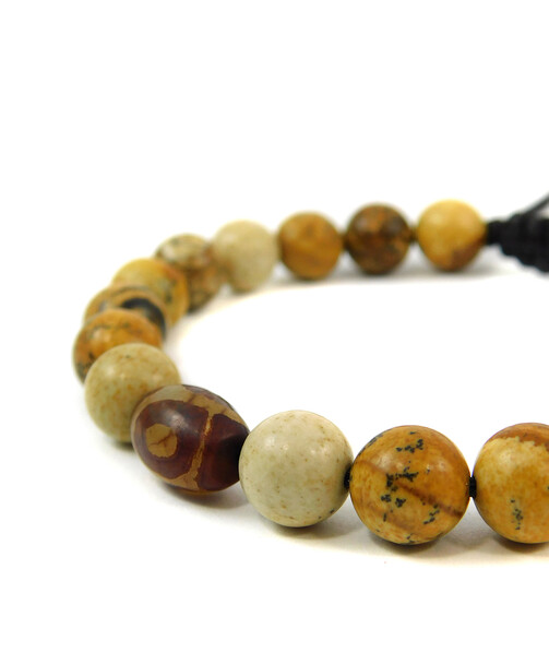 Necklace "Magic of the Forest" Jasper