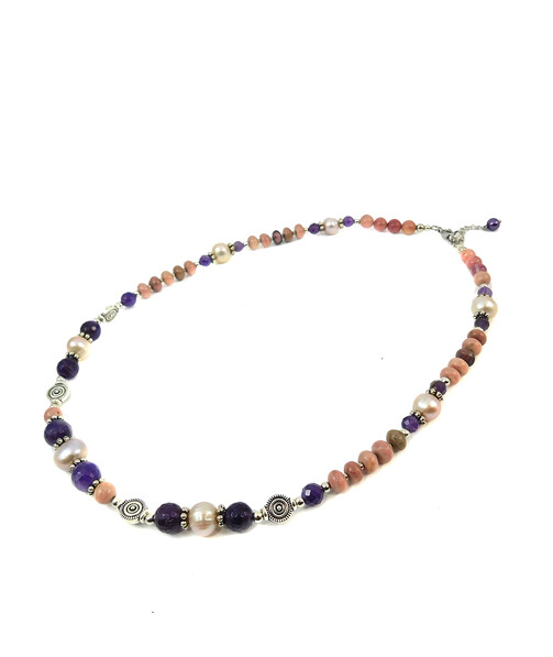 Necklace "Magic of the Forest" Jasper