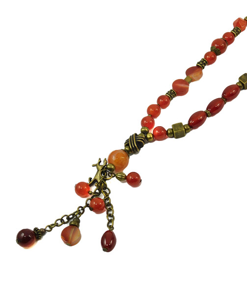 Necklace "Magic of the Forest" Jasper