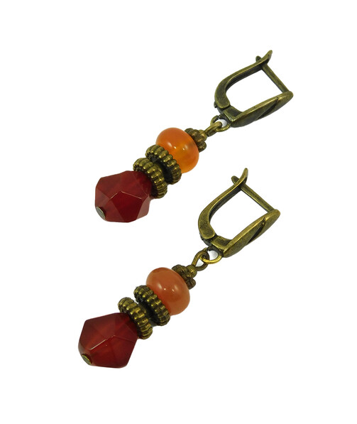 Earrings "Magic of the forest" Jasper