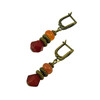 Earrings &quot;Magic of the forest&quot; Jasper