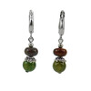 Earrings &quot;Magic of the forest&quot; Jasper