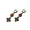 Earrings &quot;Warmth of the Earth&quot; Carnelian